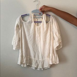 cold shoulder top